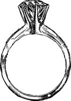 годежни пръстени с диамант - 27319 постижения