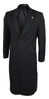 Black Trench Coat Mens - 38849 type Black Trench Coat Mens - 81404 type